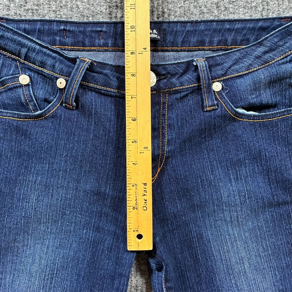 Rock & Republic Womens Jeans Size 30 Blue Denim Victoria Beckham Madrid Designer - Picture 8 of 11